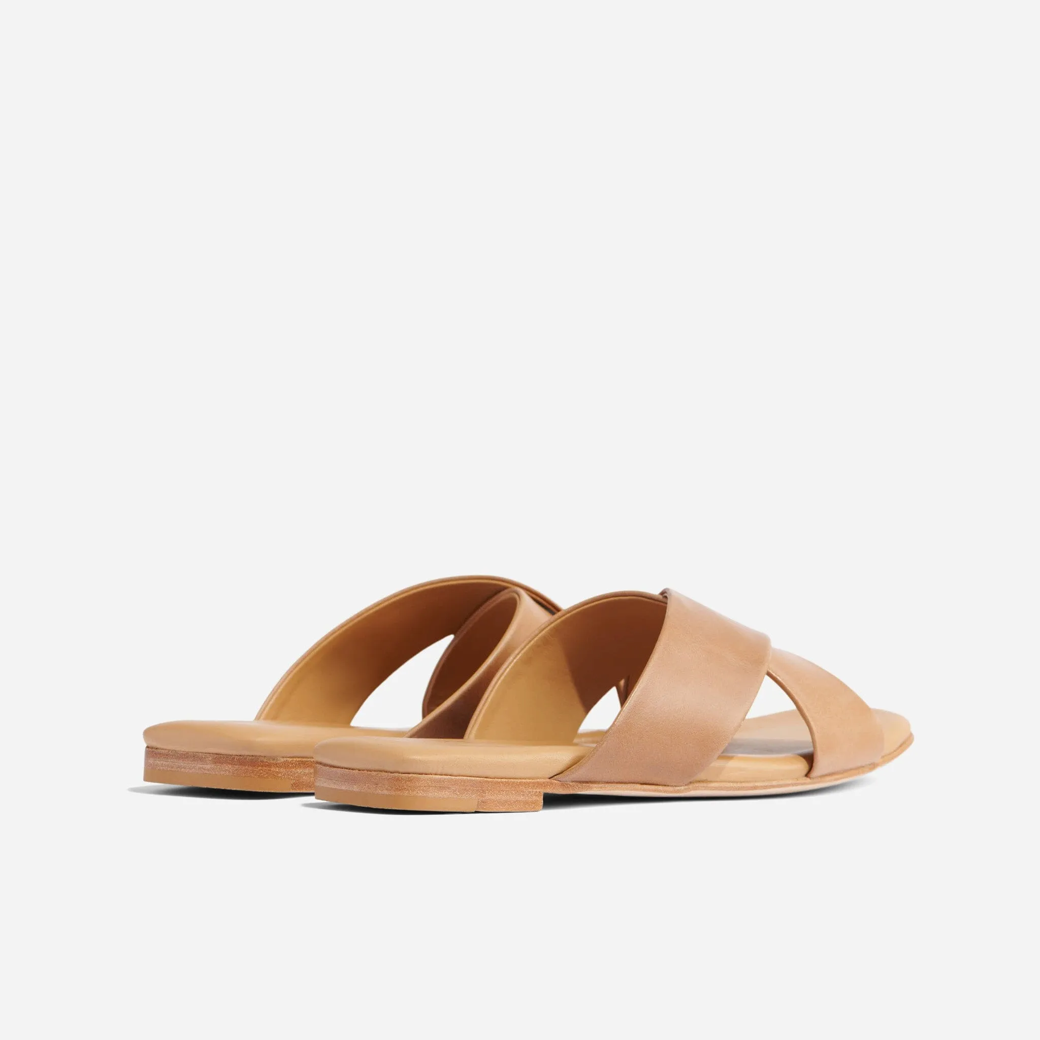 Catalina Slide Sandal Almond