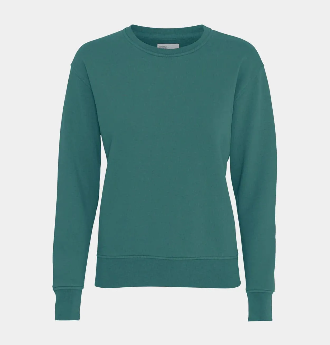 Colorful Standard Women's Classic Crew Sweatshirt in Ocean Green