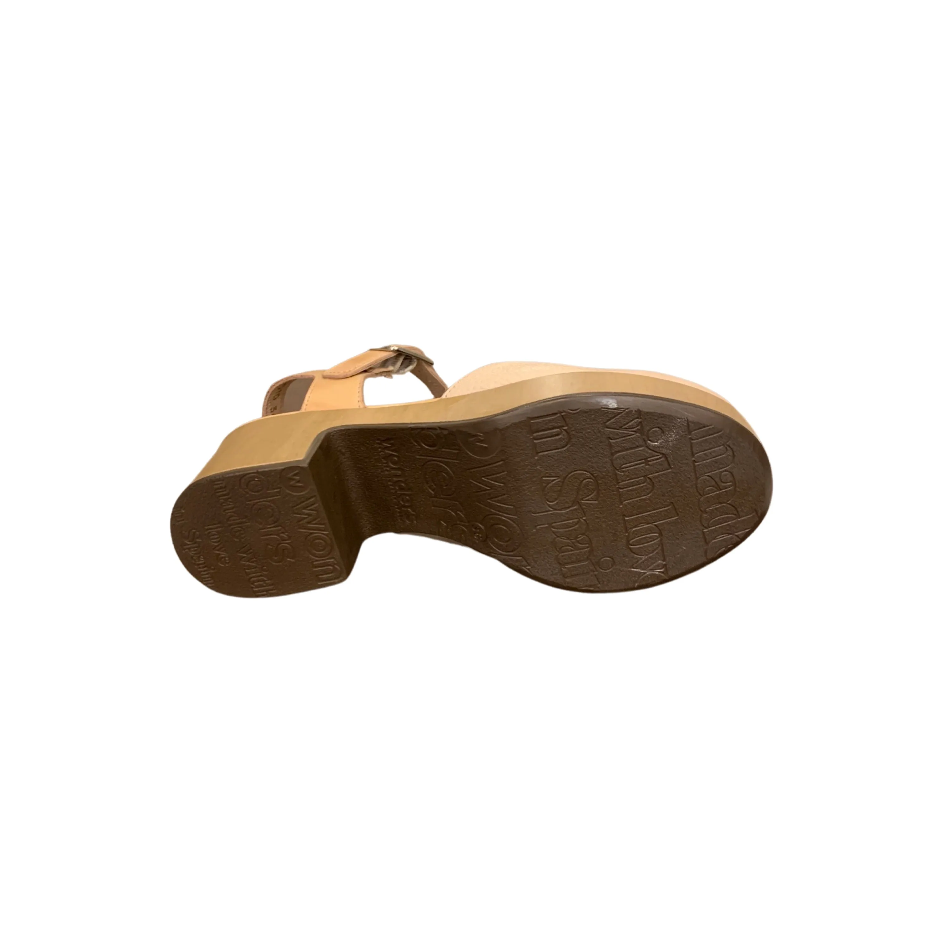 D9510 Natural Platform Clog