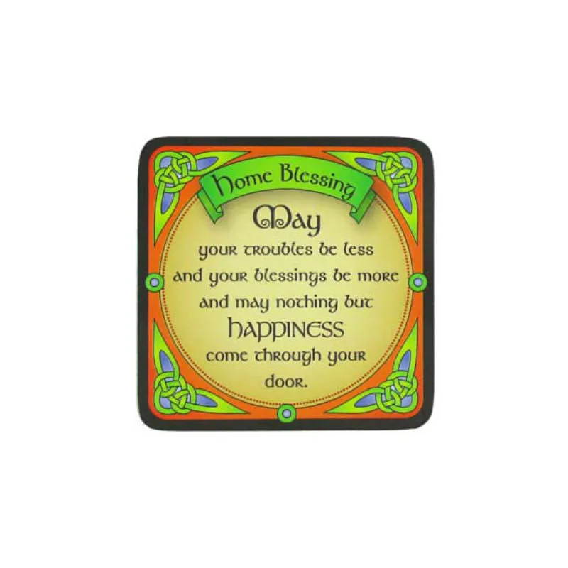 Irish Home Blessing Coaster