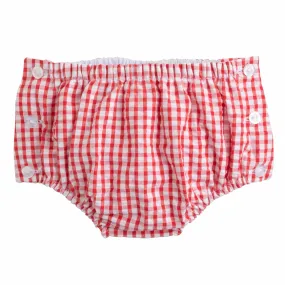 Jam Panty - Red Seersucker Gingham