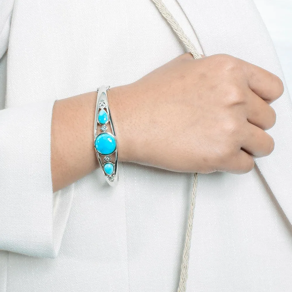 Larimar Oasis Bangle