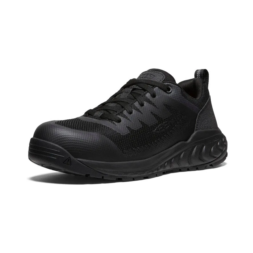 Men's Arvada Work Sneaker (Carbon-Fiber Toe)  |  Black/Black