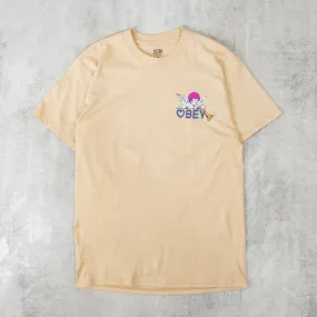 Obey Baby Angel Tee - Sand