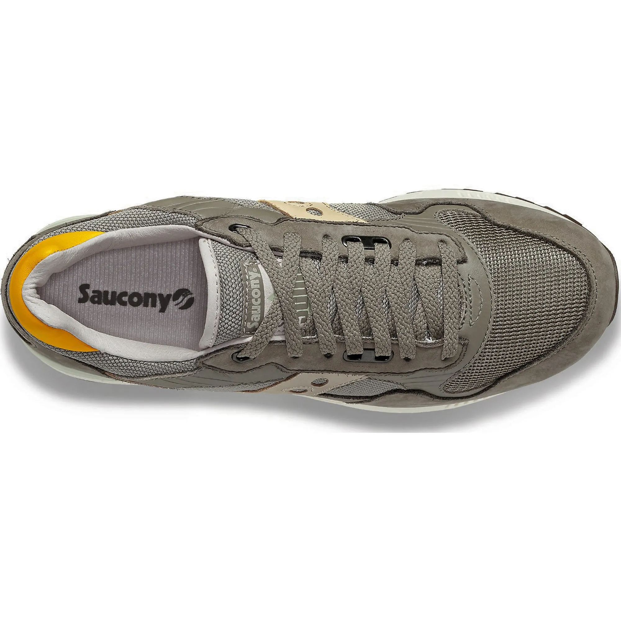 Saucony Shadow 5000 Premium Pack Trainers - Grey/Orange