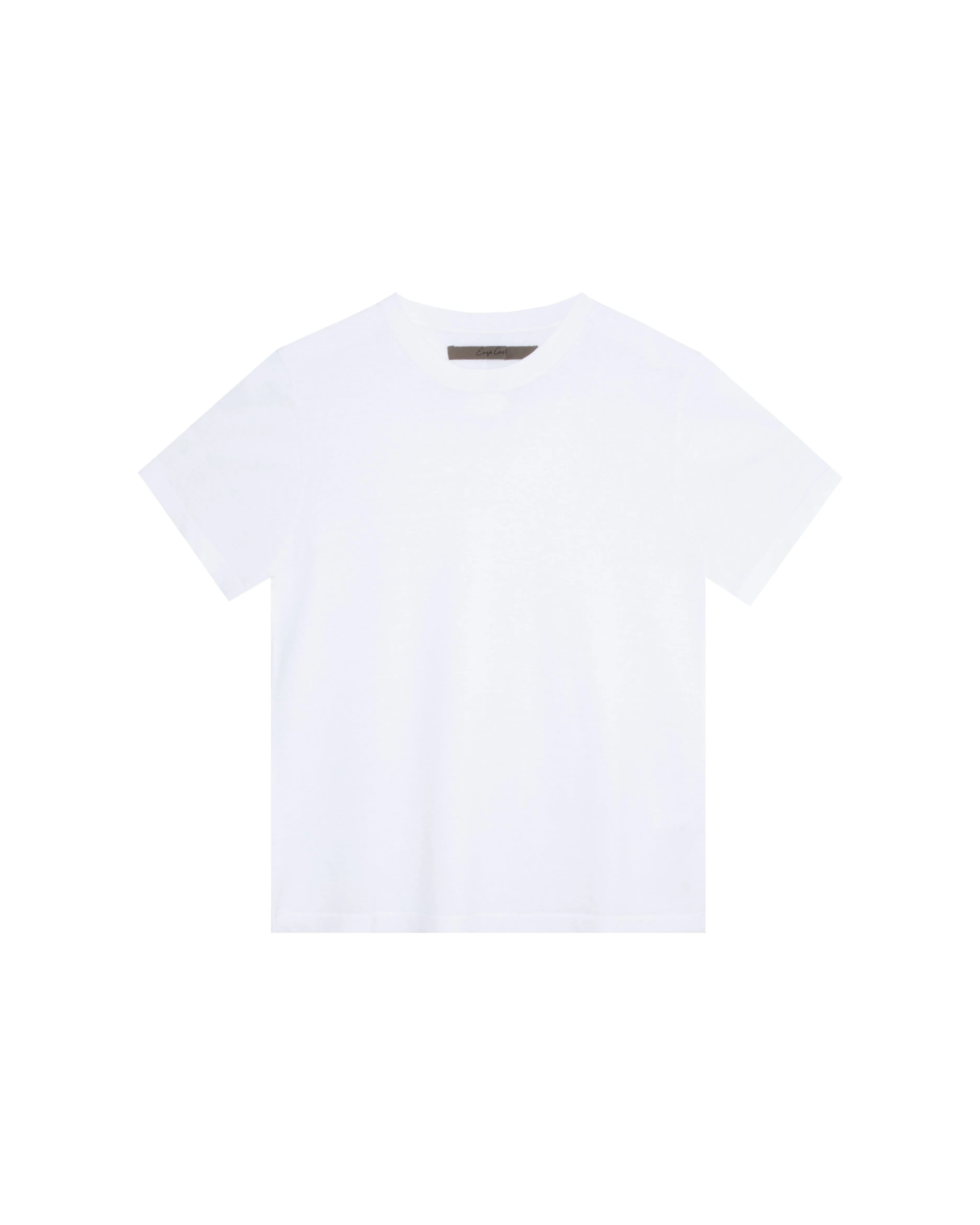 Silk Knit Easy Short Sleeve Tee