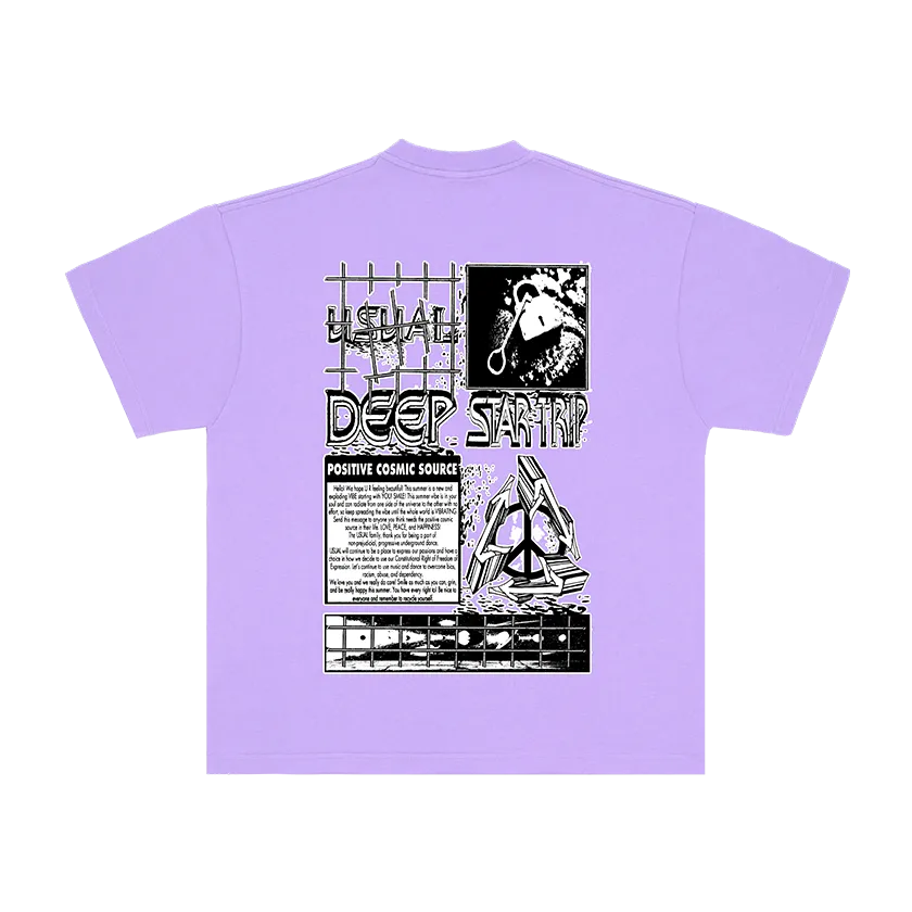 STAR TRIP T-SHIRT VIOLET