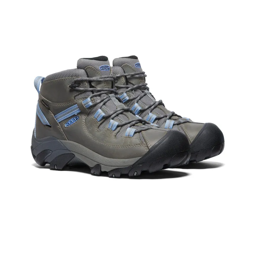 Women's Targhee II Waterproof Mid  |  Steel Grey/Hydrangea